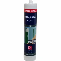 Akryl Dana 504 Vit Ftalatfri för Kakel och Gipsskiljeväggar