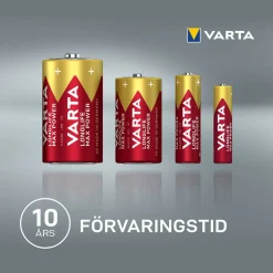 Alkaliska Max Power LR03/AAA 4-Pack