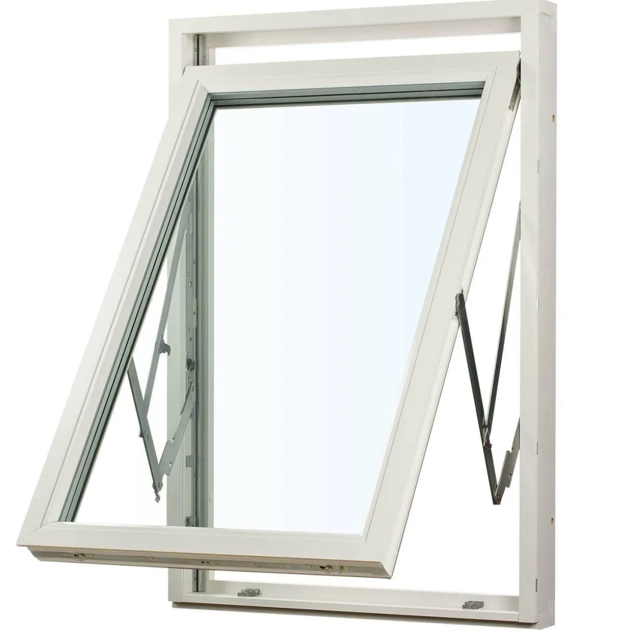 Aluminiumbeklätt Trä 3-Glas