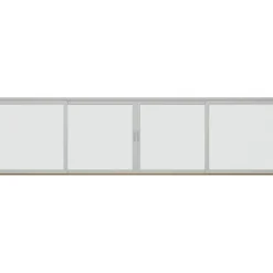 Aluminium 4-delad