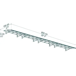 Amsterdam Klar 1,4 X 8,9 m