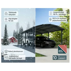 Arcadia I Metall 3,6x8,5 m