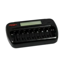 BC-800S Med LCD-display För AA/AAA-batterier