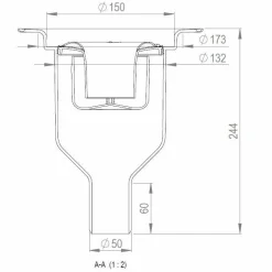 Brage 50 Ø150 mm