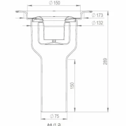 Brage 75 Ø150 mm