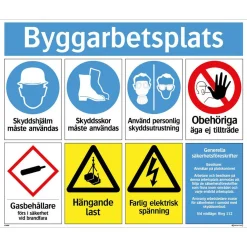 Byggarbetsplats 780x625 mm Aluminium