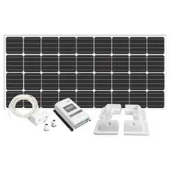 Caravan 200W MPPT, hörn
