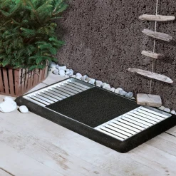 Cubic med Centrerad Matta och Gummiram
