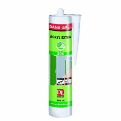 Dana Acryl Extra 505 300 ml Vit Akryl Svanenmärkt
