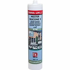 Dana Silikon 574 Transparent 300 ml för Kakel och Natursten