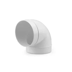 90° D100 mm Plast