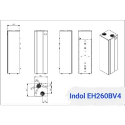 EcoHeat 200FW4R2 Wifi-Ansluten 200L