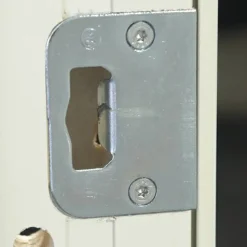 Enkeldörr 3-Glas Aluminium