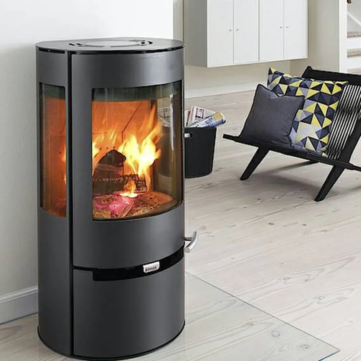 9 Fristående med Sidoglas 9kW