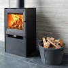 14 Fristående Svart Plåt 9kW
