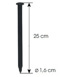 GardenEdge Plast 1,6x25 cm