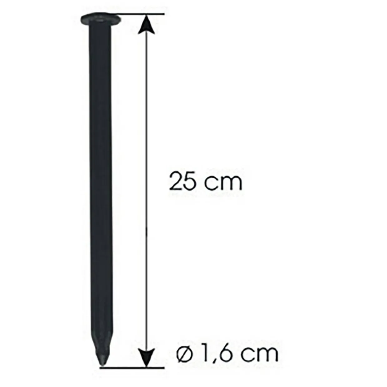 GardenEdge Plast 1,6x25 cm