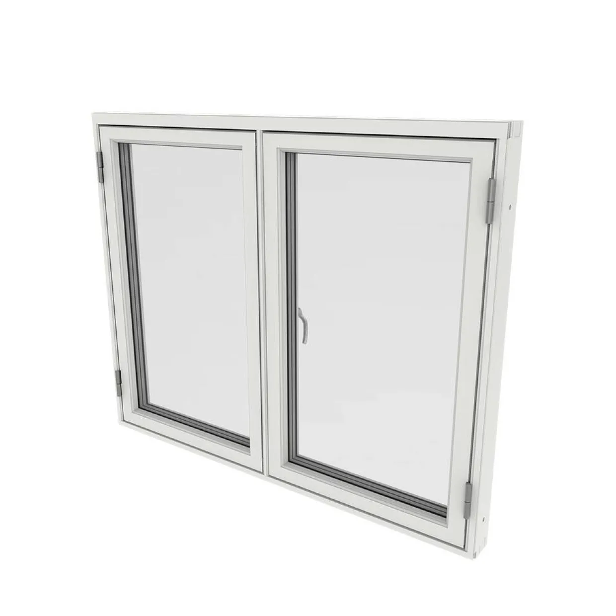 3-Glas Aluminium 2-Luft