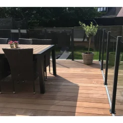 Glas Med Aluminiumskena 1000x950