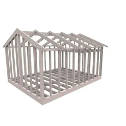 22 grader Med Loft 6000x4766 mm Färdiga Sektioner Utan Öppningar