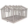 22 grader Med Loft 6000x4766 mm Färdiga Sektioner Med Öppningar