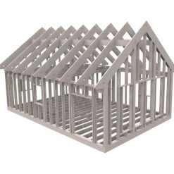 38 grader Med Loft 9734x6234 mm Färdiga Sektioner
