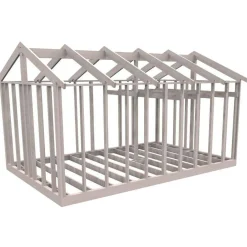 22 grader Med Loft 6000x3940 mm Färdiga Sektioner