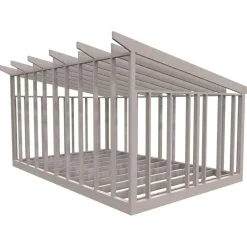 10 grader 6000x3940 mm Vägghöjd: 2150-2800 mm Färdiga Sektioner