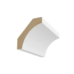 Grimslöv Trä List 15x56 mm Vit