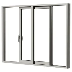 HelAlu Aluminium 2-Delad Enkelspår
