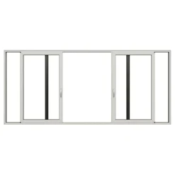HelAlu Aluminium 4-Delad Enkelspår