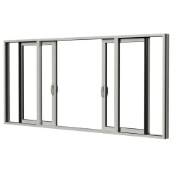 HelAlu Aluminium 4-Delad Enkelspår