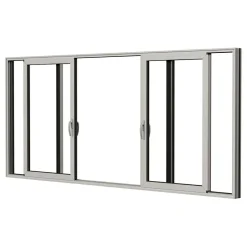 HelAlu Aluminium 4-Delad Enkelspår