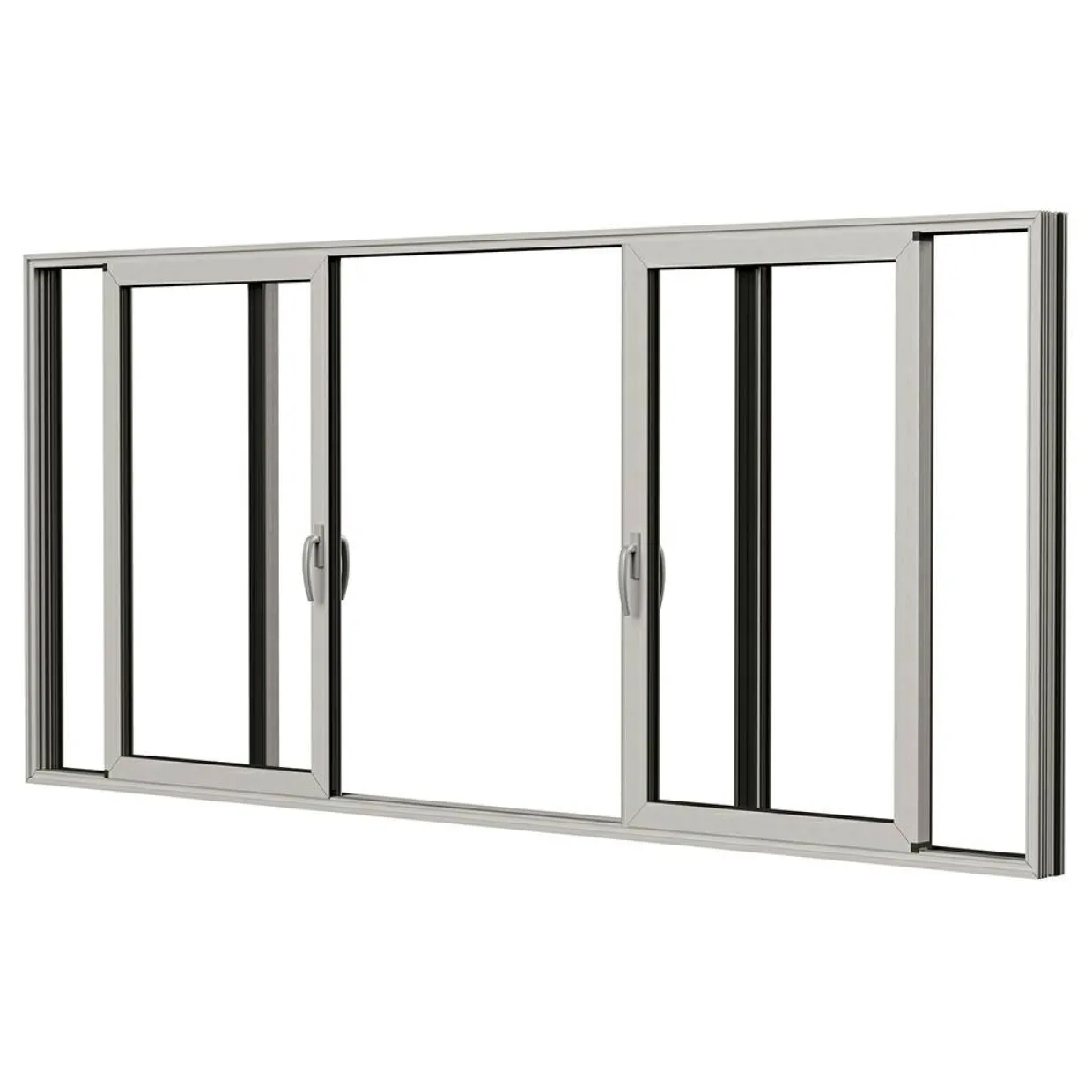 HelAlu Aluminium 4-Delad Enkelspår