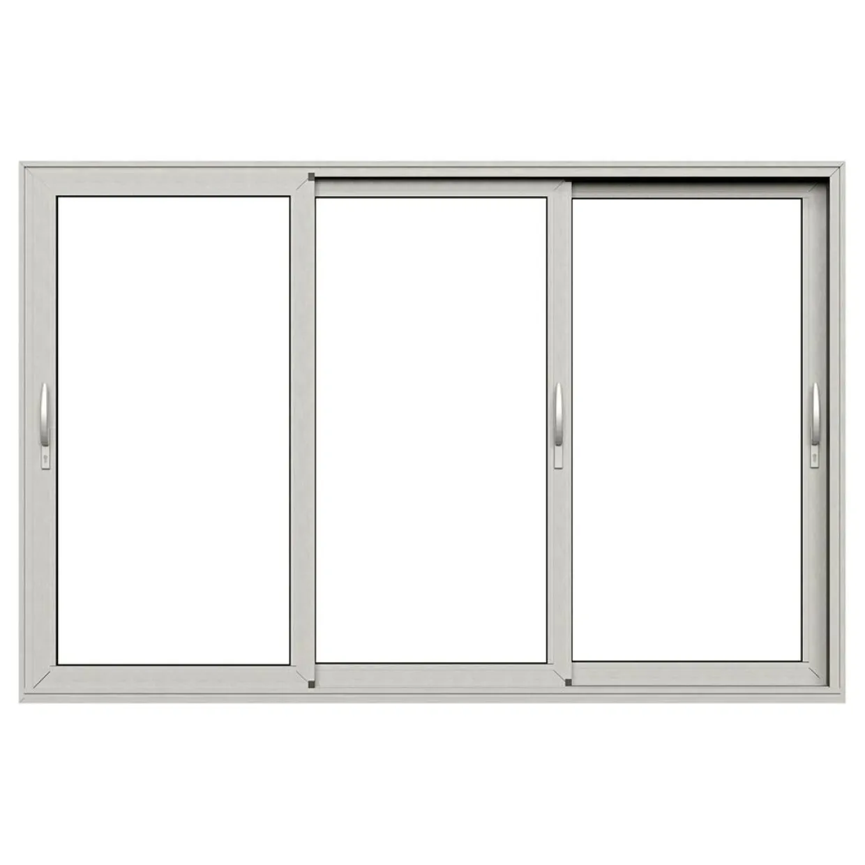 HelAlu Aluminium 3-Delad Trippelspår