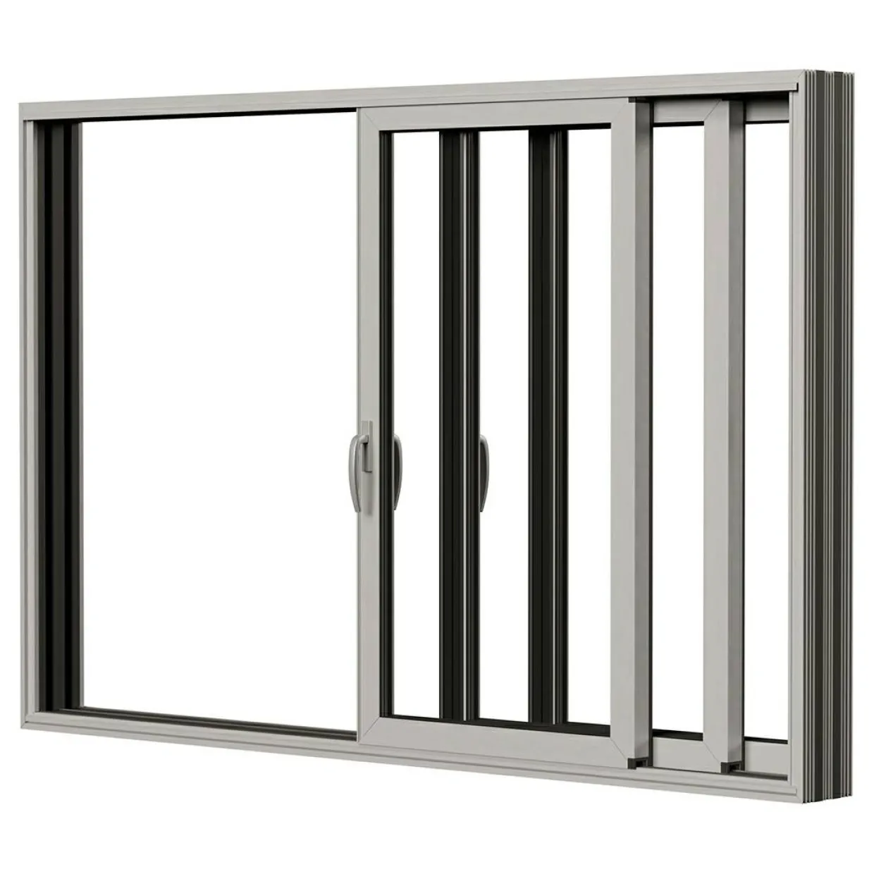 HelAlu Aluminium 3-Delad Trippelspår