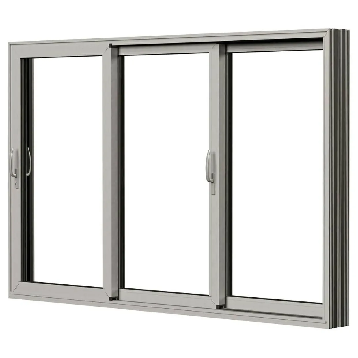 HelAlu Aluminium 3-Delad Trippelspår