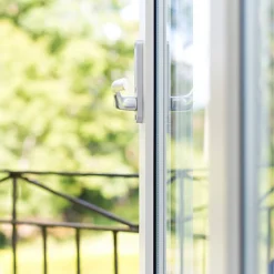 Helglasad Enkeldörr 3-Glas Aluminium