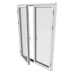 Helglasad 3-Glas Aluminium