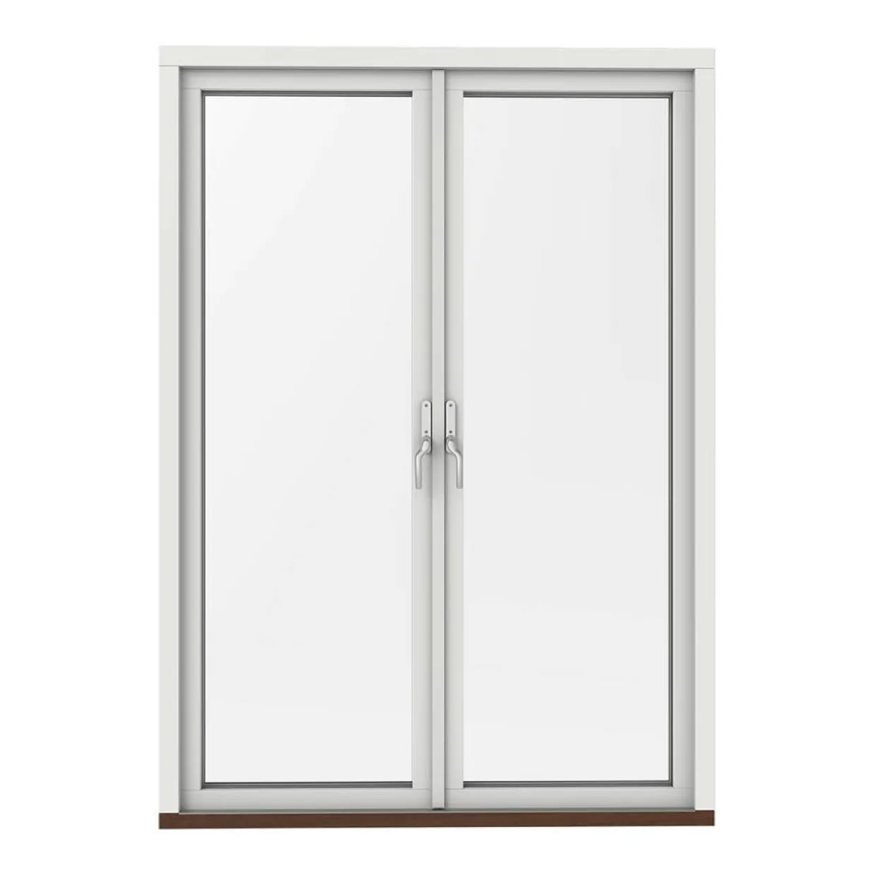 Helglasad 3-Glas Aluminium