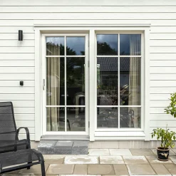 Helglasad 3-Glas Aluminium