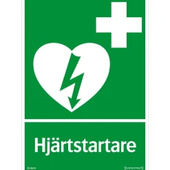 Hjärtstartare 210x297 mm Plast