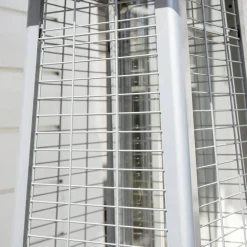 Hottie Square, Stående Gasolvärmare Utomhus i Aluminium