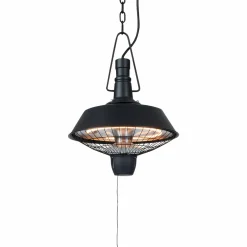 Indus RSH16, Infravärmare för Balkong & Terrass, Svart 3000W