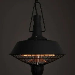 Indus RSH16, Infravärmare för Balkong & Terrass, Svart 3000W