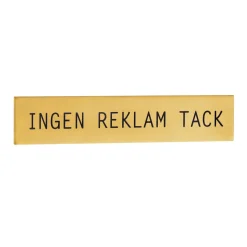 Ingen Reklam Tack
