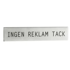 Ingen Reklam Tack