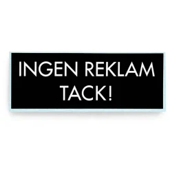 Ingen Reklam Tack