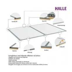 Isolux Klar Komplett Tak