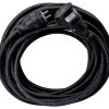 Jordad med Självstängande Lock 230V Svart